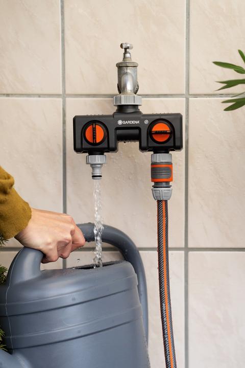 Actual product image Gardena 2-Wege-Verteiler (2 way distributor, 30.30 mm)