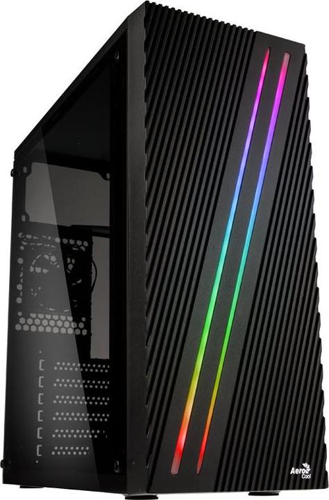Immagine prodotto AeroCool STREAK RGB Midi-Tower - nero Finestra (ATX, mATX, Mini-ITX)