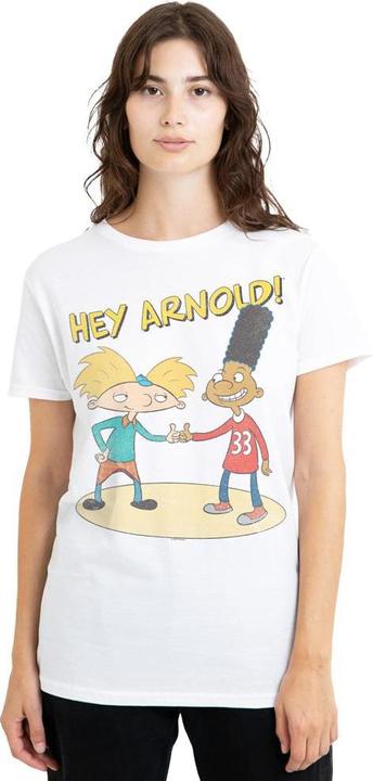 Immagine prodotto Hey Arnold! Maglietta Arnold e Gerald Adulto Unisex (L)