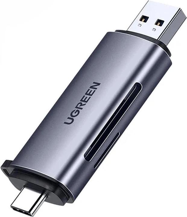 Actual product image Ugreen USB-C and USB-A - TF SD 3.0 (USB, USB-C)
