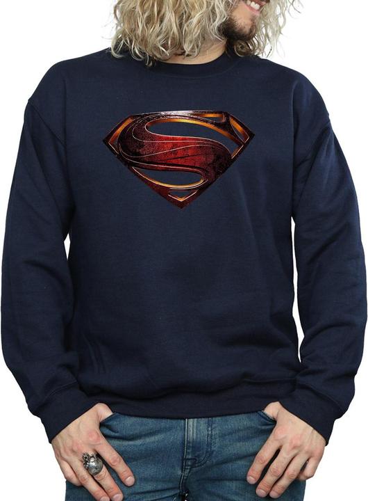 Immagine prodotto Justice League Movie Superman Emblem Felpa Uomo (L)