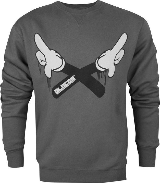 Actual product image Mickey Mouse Bloc 28 sweatshirt with crossed arms (M)