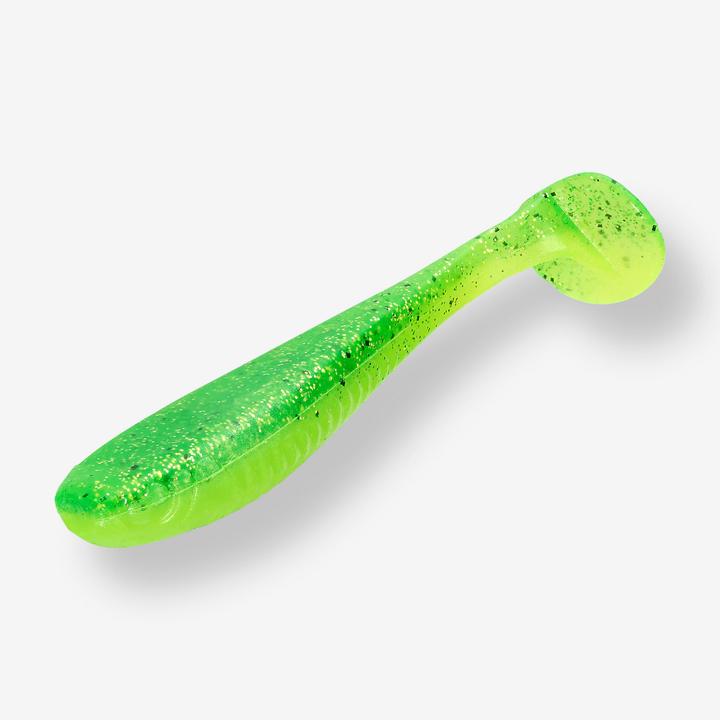 Produktbild Caperlan Gummiköder Yubari Fatshad mit Lockstoff neongrün (15 cm)