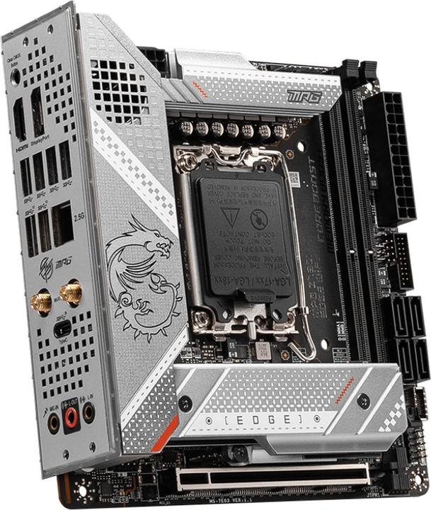 Productafbeelding MSI MPG Z790I Edge WIFI (LGA 1700, Intel Z790, Mini-ITX)