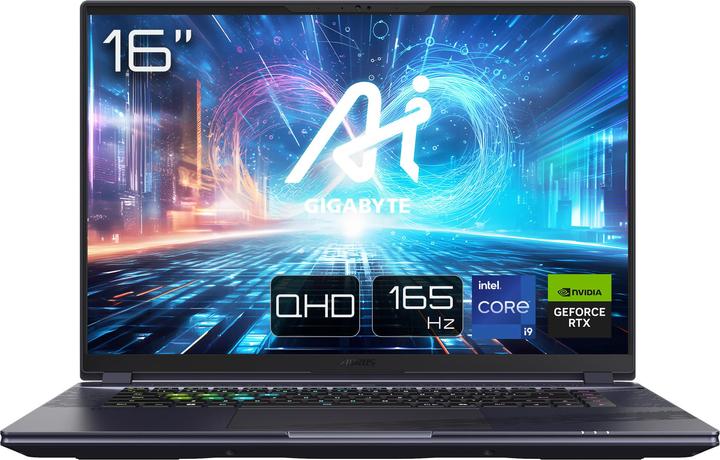Gigabyte Aorus 16X (16", Intel Core i9-14900HX, 32 GB, 2000 GB, DE)