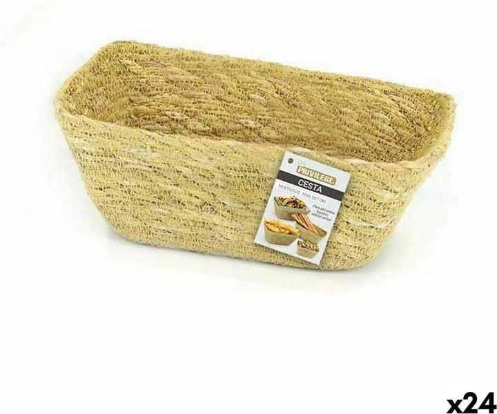 Actual product image Privilege Mehrzweckkorb Seegras rechteckig 11 x 6,5 x 7 cm (24 Stück) (24 x)