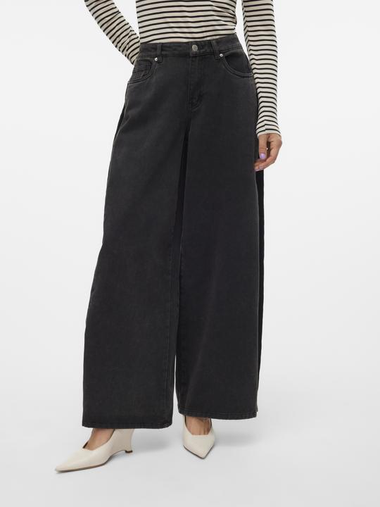 Actual product image Vero Moda VMANNET Mid Rise Locker geschnitten Jeans Weit geschnitten (W26/L32)