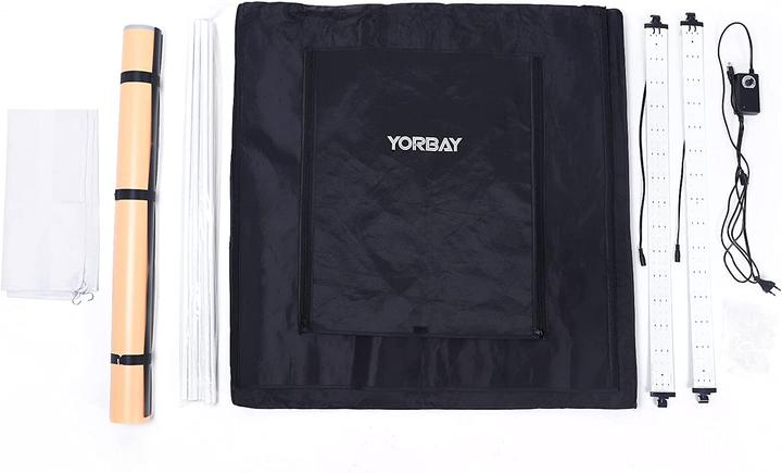 Image du produit Yorbay Kit studio photo 80 x 80 x 80cm