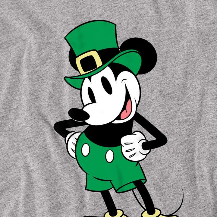 Immagine prodotto Mickey Mouse Maglietta Giorno di San Patrizio Adulto Unisex (XXL)