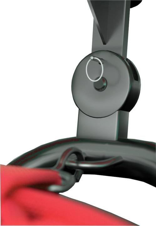 Image du produit Leco Luxus-Hängematte GLORIA rot (110 kg)