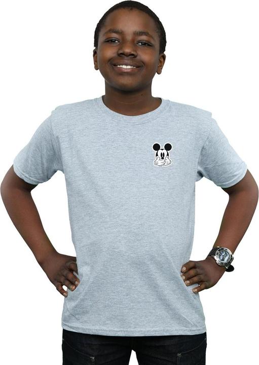 Produktbild Disney Mickey Mouse Dont Speak Breast Print TShirt Jungen (152, 158)