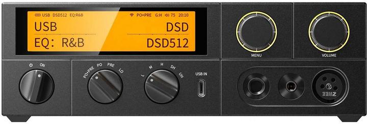 Produktbild FiiO K17 (USB-DAC, Display, USB Host, Klangregelung, Gain-Schalter, WLAN, aptX, Infrarot, Airplay, Bluetooth)