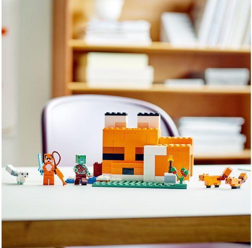 Produktbild LEGO Die Fuchs-Lodge (21178, LEGO Minecraft)