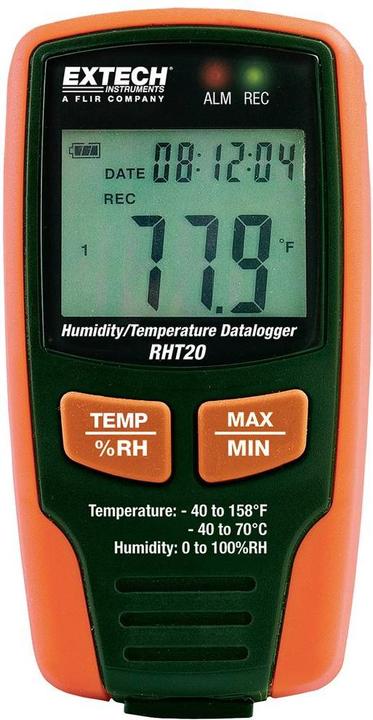 Produktbild Extech Instruments Datenlogger, 1 Kanäle, USB, 16000 Messungen