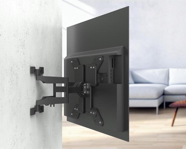 Immagine prodotto Hama Supporto a parete per TV, OLED, piatto, girevole, estensibile, 229cm (90") fino a 50kg (Muro, 90", 50 kg)
