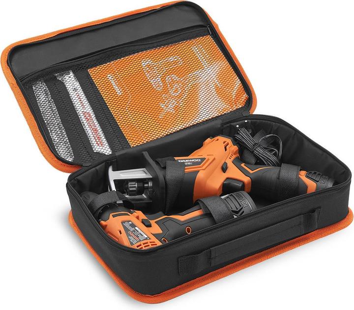 Image du produit Daewoo Power Products Ensemble sans fil : perceuse + scie sabre (Fonctionnement sur batterie)