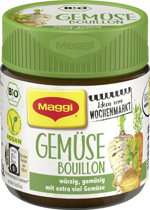 Image du produit Maggi Bouillon de légumes bio en bocal, Pour 5,5 L (5500 ml)