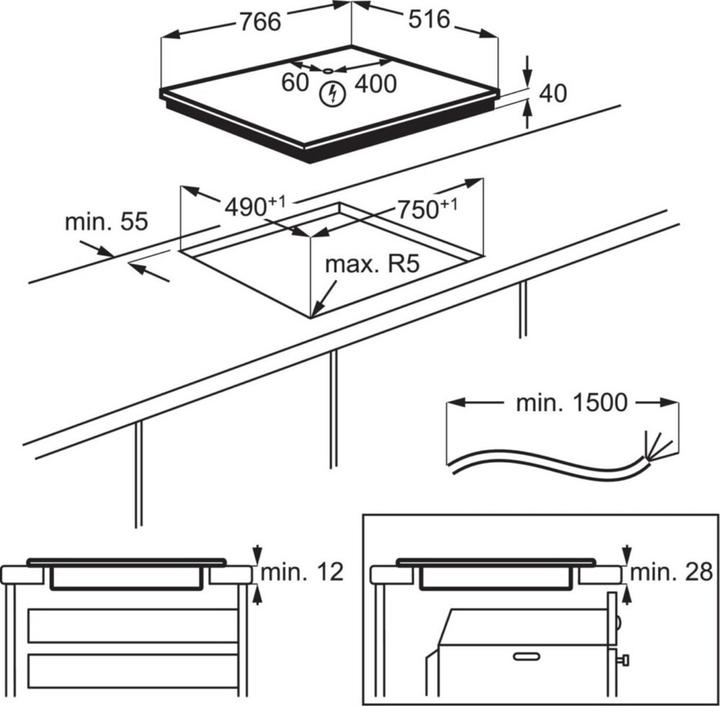 Immagine prodotto Electrolux Piano cottura AEG da incasso