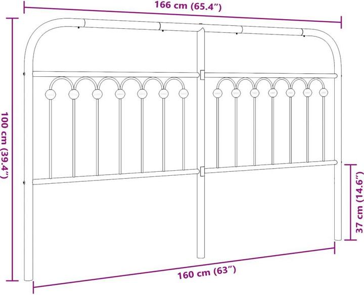 Actual product image VidaXL Kwabina (166 x 3 x 100 cm)