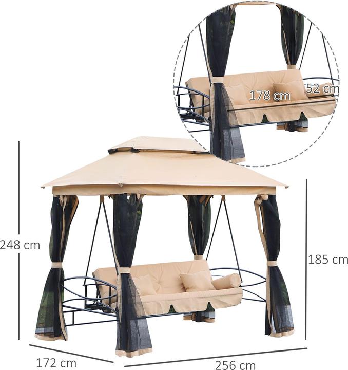 Image du produit Jamb Balançoire hollywoodienne Pergola