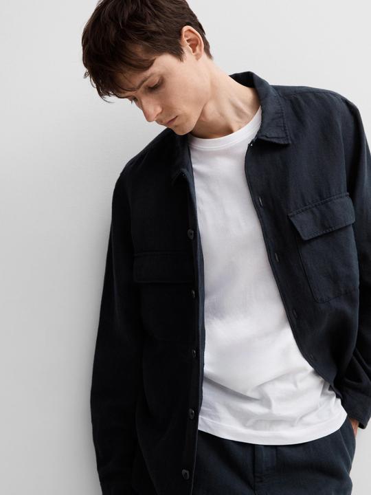 Produktbild Slhmads-Linen Overshirt Ls Noos (XL)