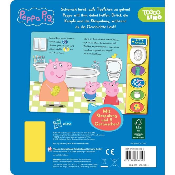 Immagine prodotto Phoenix Peppa Pig Schorsch va nel vasino (Libro sonoro) (Tedesco)