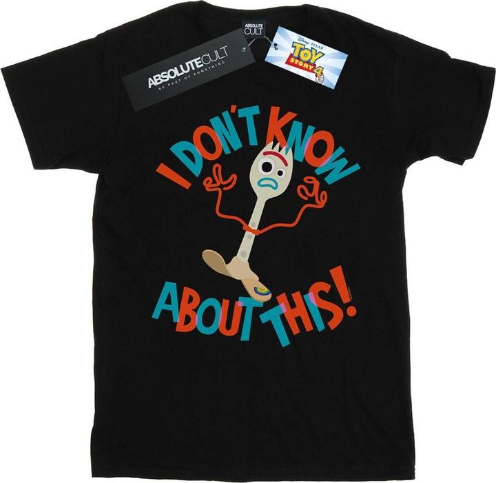 Immagine prodotto Disney Toy Story 4 Forky I Dont Know About This Maglietta Ampia Donna (3XL)