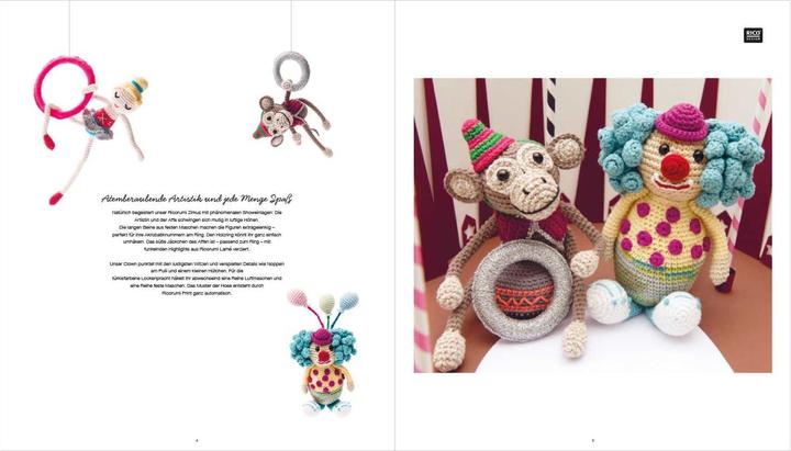 Produktbild Rico Design Handbuch Ricorumi Zirkus