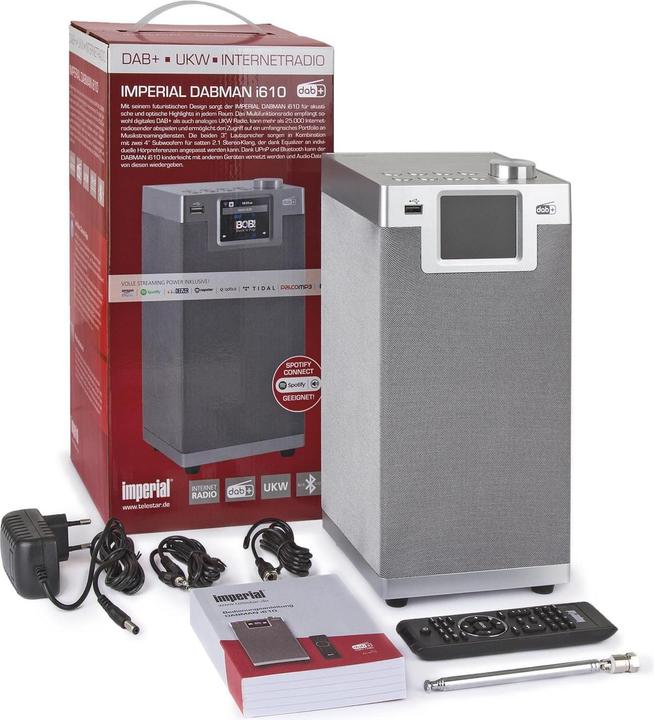 Produktbild Imperial Dabman i610 (FM, DAB+, Internetradio, UKW, Bluetooth, WLAN)