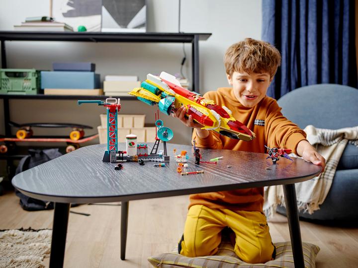 Actual product image LEGO Explorer spaceship (80035, LEGO Monkie Kid, LEGO Rare Sets)