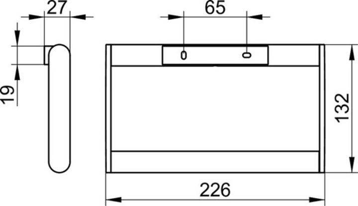 Produktbild Keuco Handtuchring Plan chrom 14921