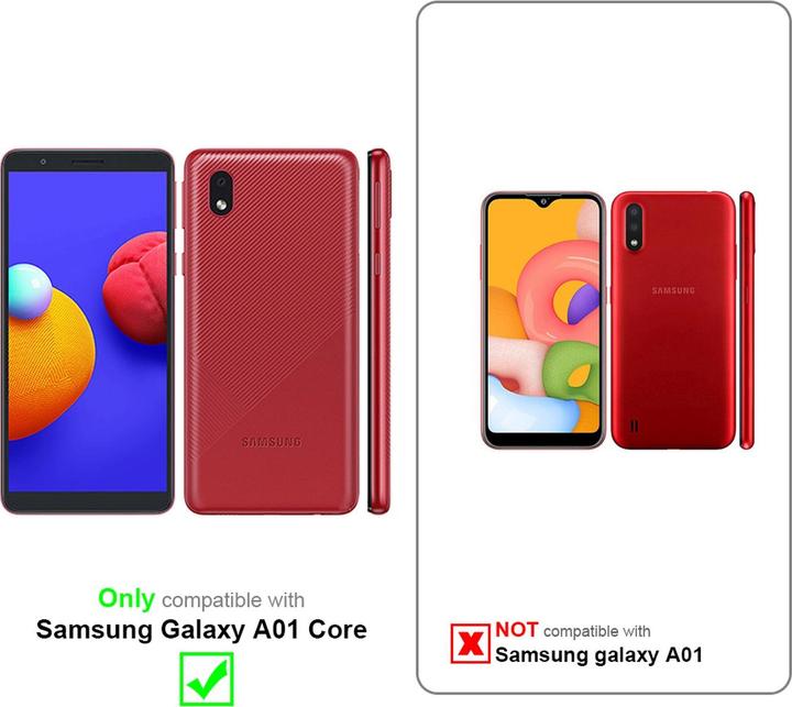 Productafbeelding Cadorabo Hybride matte hoes (Samsung Galaxy A01 Kern)