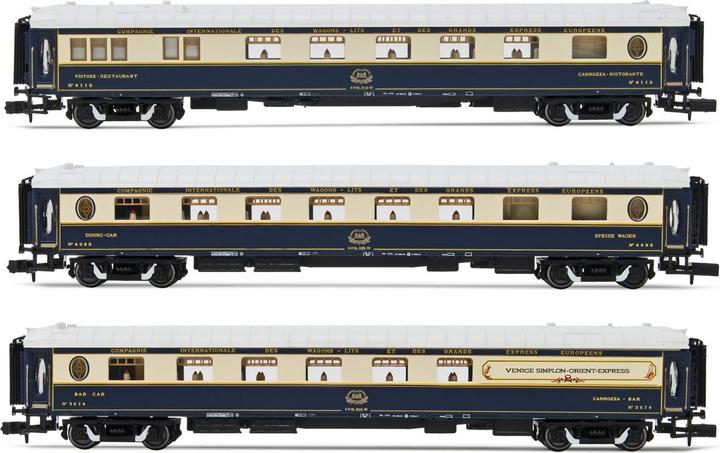 Actual product image Hornby VSOE 3 Pullman car WR+WR Kitchen+Bar Serv.Ep.IV-V (Track N)