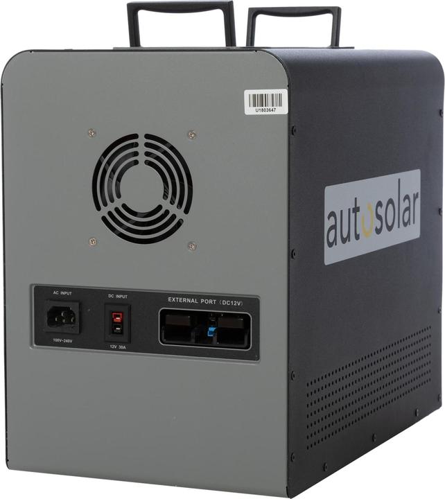 Immagine prodotto Autosolar Powerstation 1500W "Swiss Edition" con cassa solare da 195W (1500 Wh, 26.40 kg)