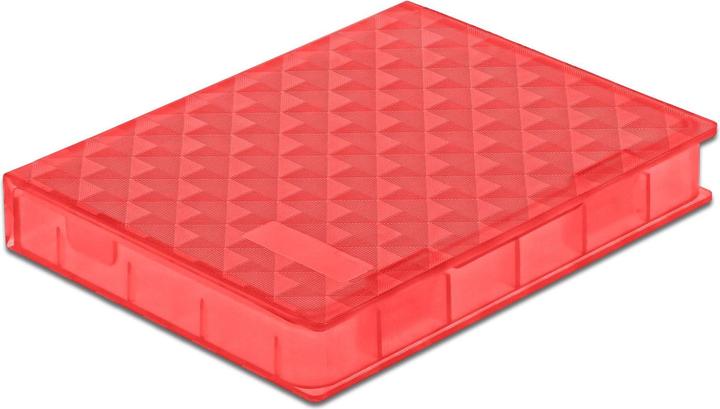 Actual product image Delock Protection box for 2.5? HDD / SSD red
