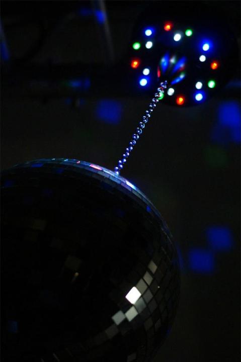 Actual product image BeamZ Mirror ball motor (30 cm)