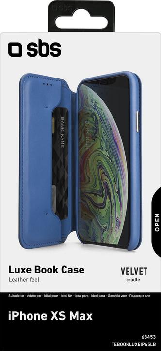 Image du produit SBS Housse à rabat Luxe (Apple iPhone XS Max)