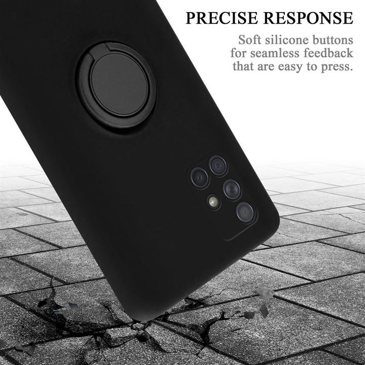 Productafbeelding Cadorabo TPU Vloeibare Ring Silicone Hoesje (Samsung Galaxy M40)