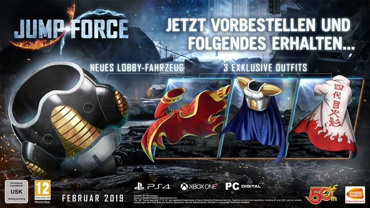 Produktbild Bandai Namco Jump Force (PS4, EN)
