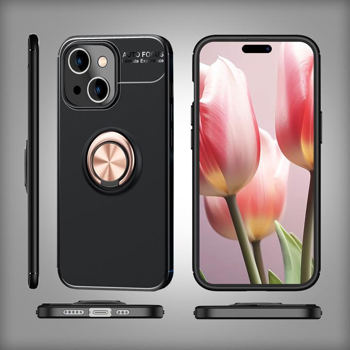 Produktbild Nalia Matte Ring Silikon Hülle (Apple iPhone 15 Plus)