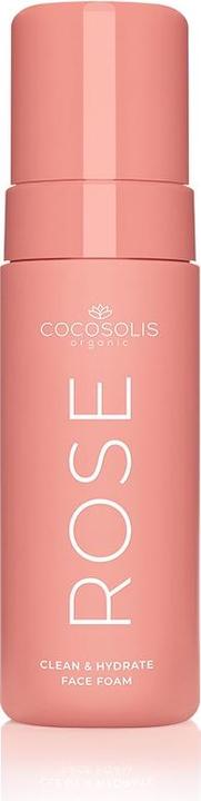 Image du produit Cocosolis Natural Face Care ROSE Mousse Nettoyante et Hydratante pour le Visage (Mousse, 150 ml)