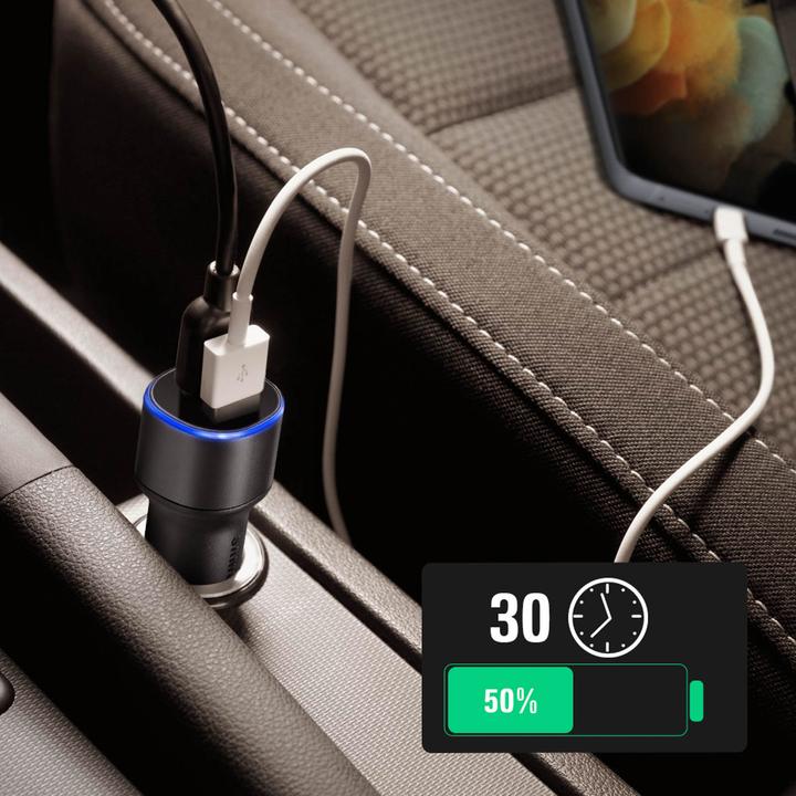 Actual product image Samsung dual car charger