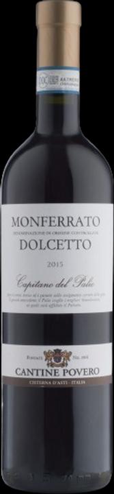 Actual product image Cantine Povero Capitano del Palio Monferrato DOC Dolcetto (2023)