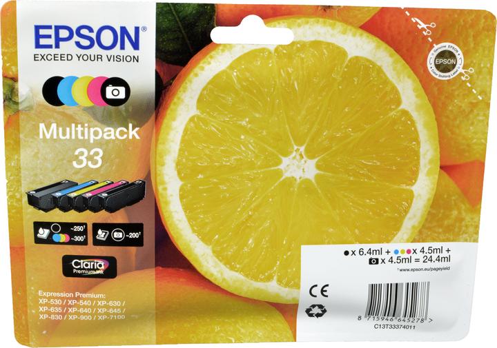 Image du produit Epson 33 Claria Premium Multipack (M, C, PBK, CF, Y)
