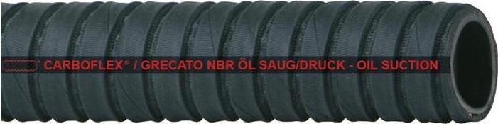 Image du produit Teguma Tuyau d'huile et d'essence CARBOFLEX®/GRECATO ID 76,0mm paroi 7,5mm L.40m