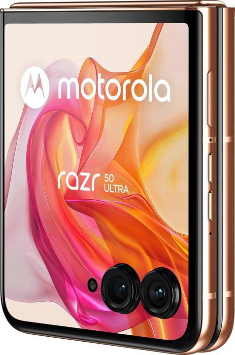 Produktbild Motorola Razr 50 Ultra (512 GB, Peach Fuzz, 6.90", SIM + eSIM, 50 Mpx, 5G)