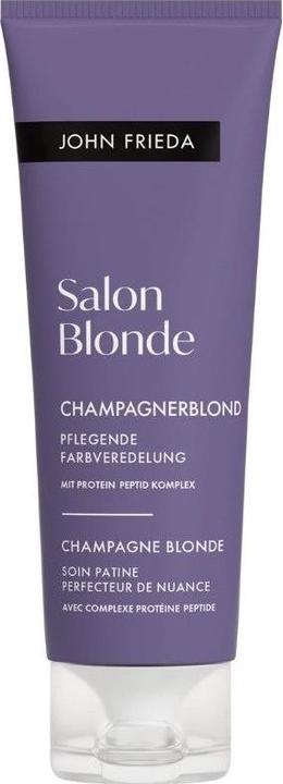Actual product image John Frieda Salon Blonde Champagnerblond Pflegende Farbveredelung - 120ml