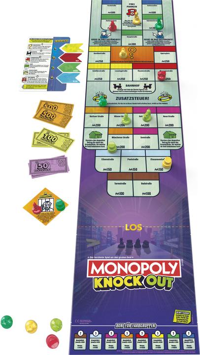 Produktbild Monopoly Knockout (Deutsch)
