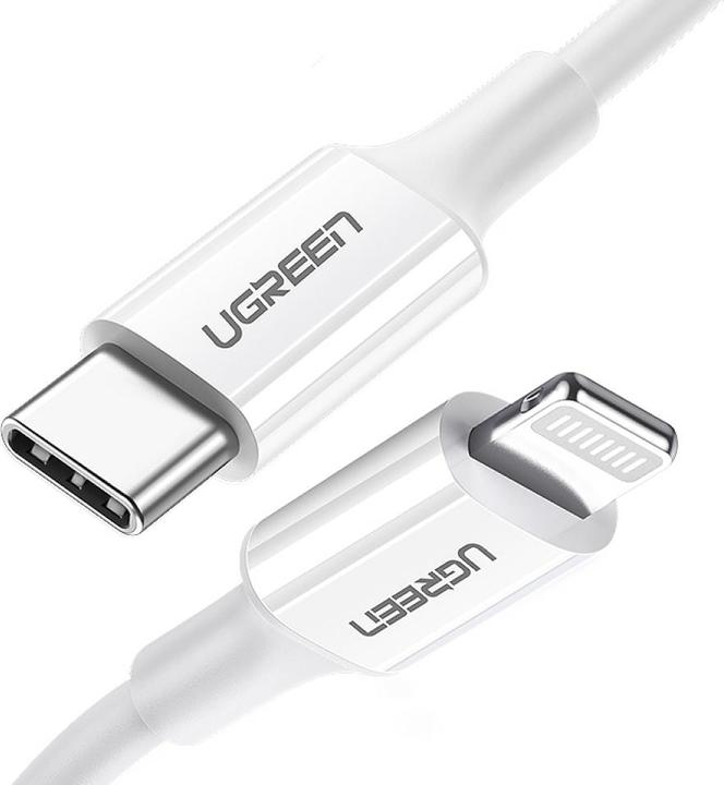 Actual product image Ugreen Lightning to USB-C 2.0 Cable (2 m, USB 2.0)