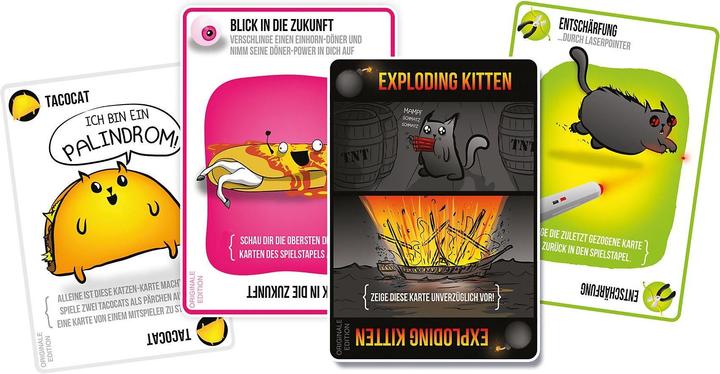 Produktbild Asmodée Exploding Kittens (Deutsch)